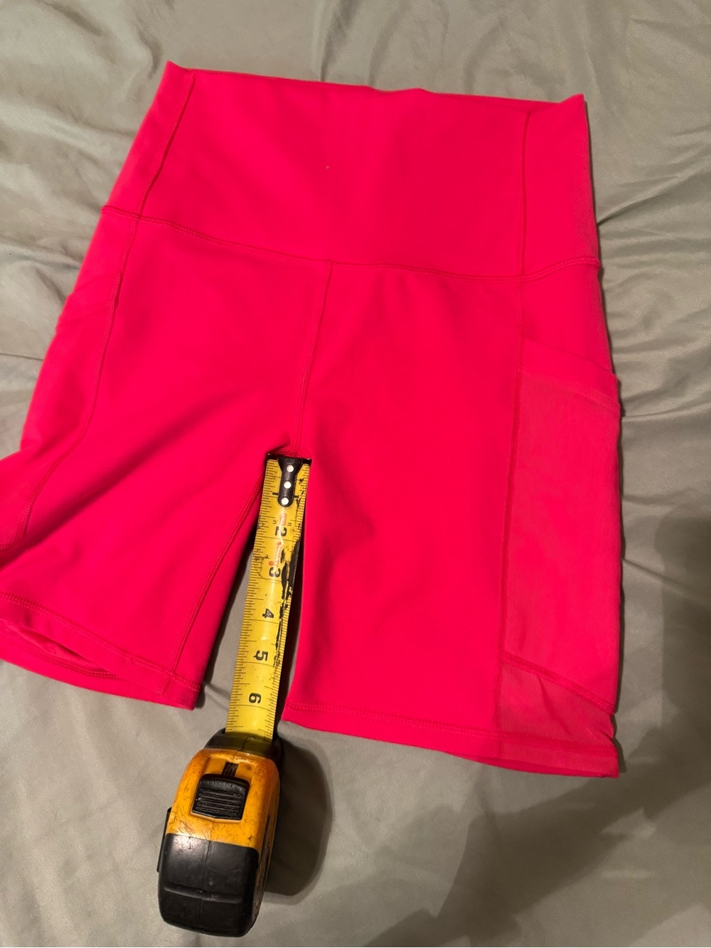 Fabletics Powerhold Pink High-Rise Bike Shorts - Picture 10 of 10